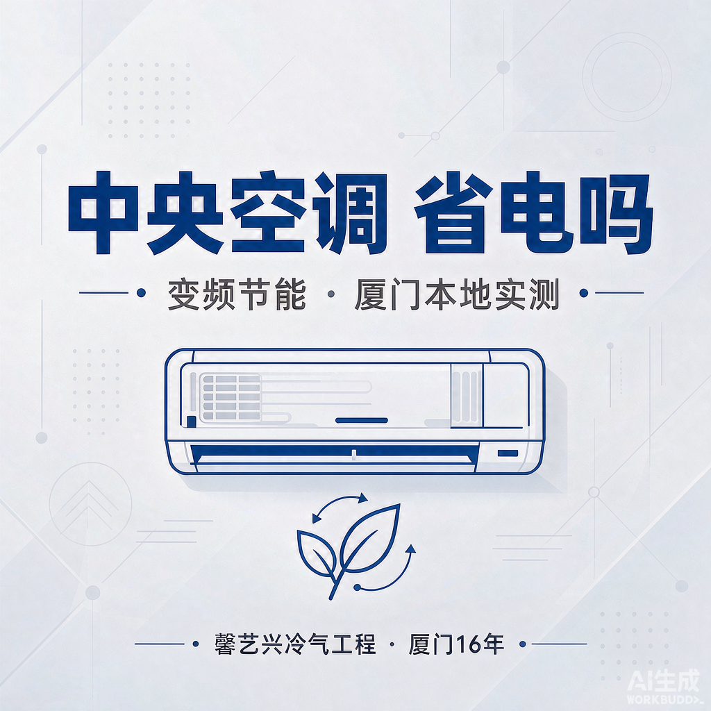厦门家装中央空调到底费不费电？三个被忽略的省电真相（本地实测）